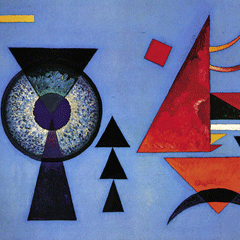 reproductie Soft hard van Kandinsky